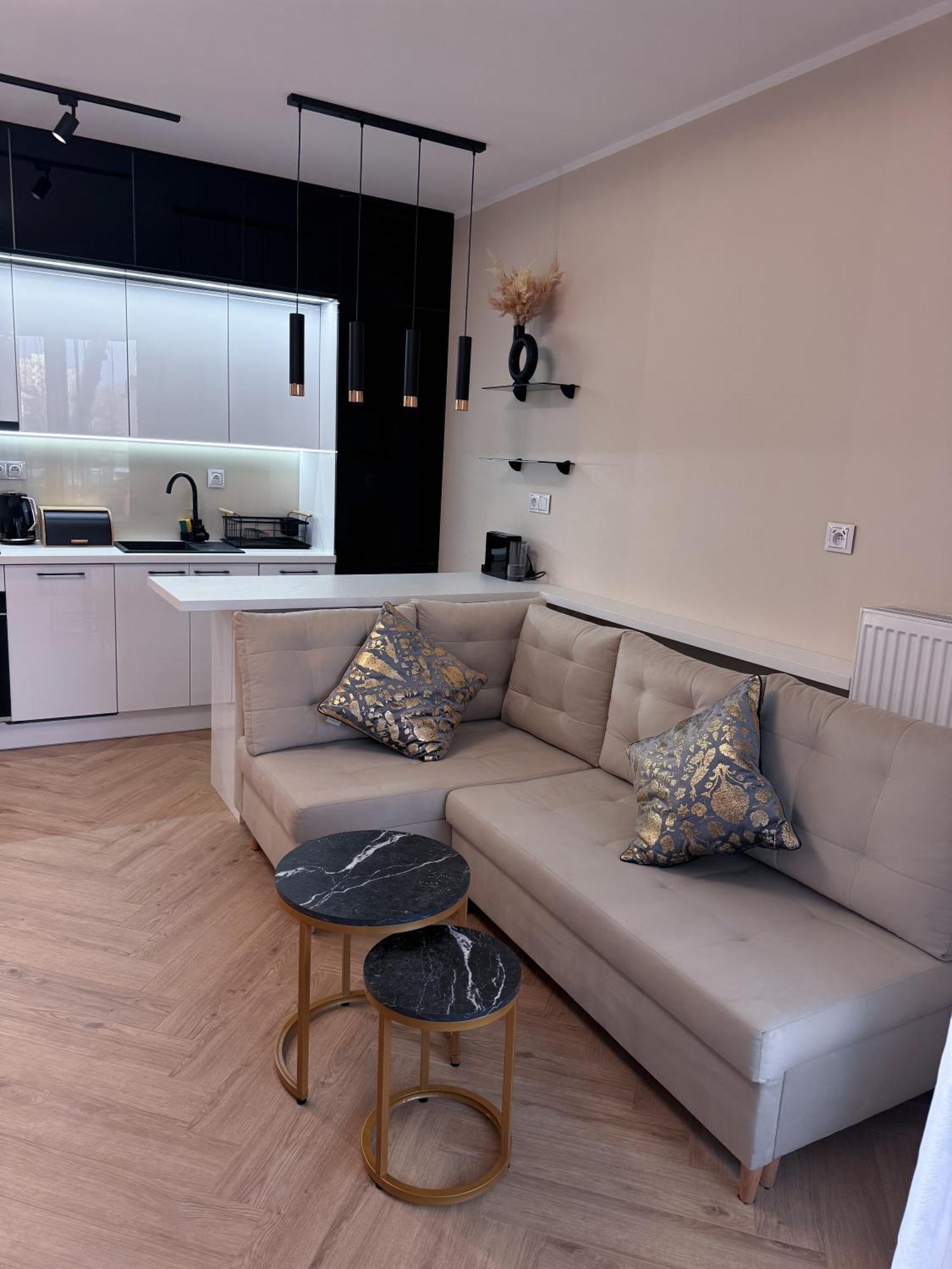 Apartment Deluxe Z Balkonem Wislane Tarasy Krakau