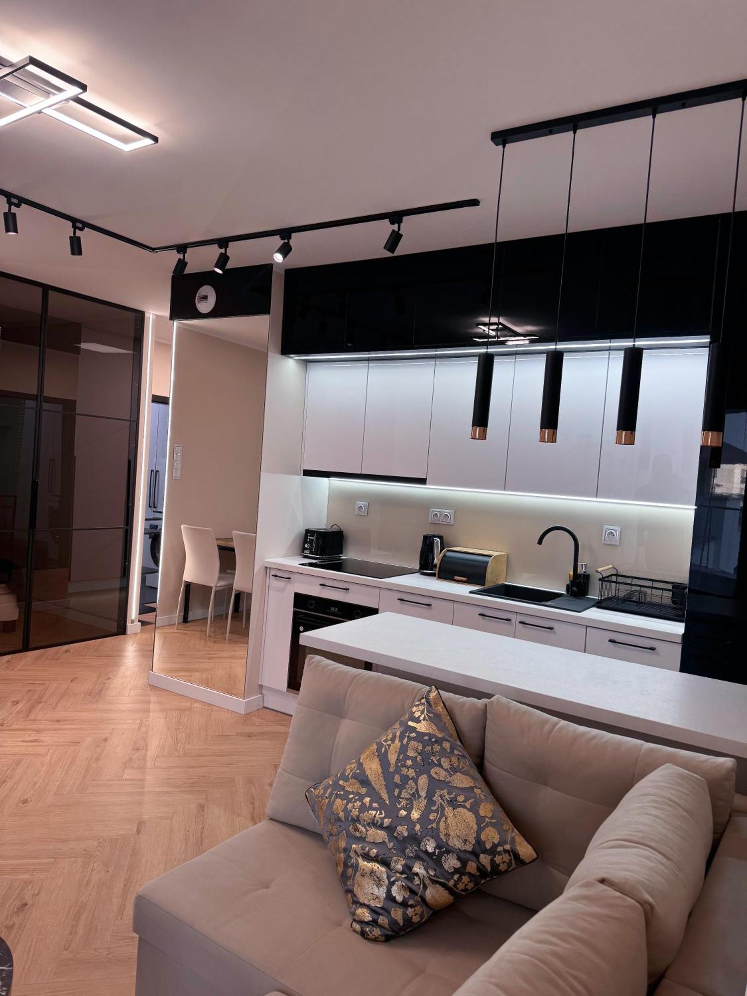 Apartment Deluxe Z Balkonem Wislane Tarasy Krakau